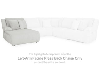 Top Tier Left-Arm Facing Press Back Chaise
