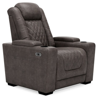 HyllMont Power Reclining Loveseat and Power Recliner