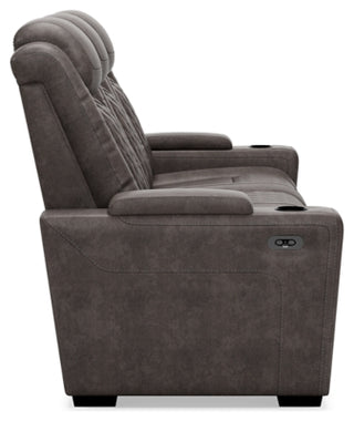 HyllMont Power Reclining Sofa and Power Recliner