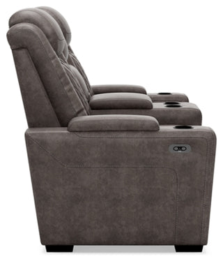 HyllMont Power Reclining Loveseat and Power Recliner
