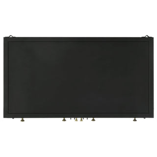 Sadler 2-drawer Metal Accent Storage Cabinet Matte Black
