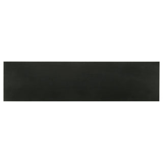 Riddell 4-door Wood Reeding Accent Cabinet Matte Black