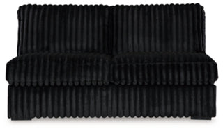Midnight-Madness Armless Loveseat