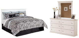 Bostwick Shoals King/California King Panel Headboard, Dresser and Mirror