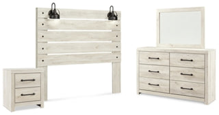 Cambeck Queen Panel Headboard, Dresser, Mirror, and Nightstand