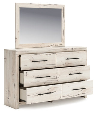 Lawroy King Panel Headboard, Dresser and Mirror