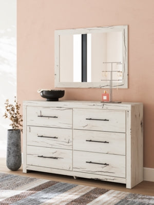 Lawroy King Panel Headboard, Dresser and Mirror