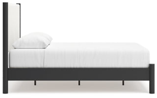 Cadmori Queen Upholstered Panel Bed