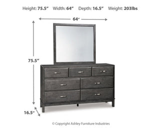 Caitbrook Dresser and Mirror