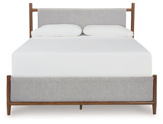 Lyncott Queen Upholstered Panel Bed