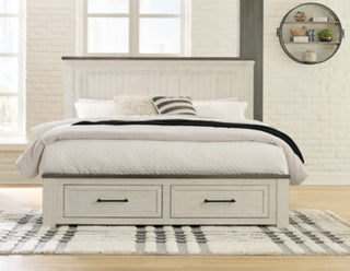 Brewgan California King Panel Storage Bed