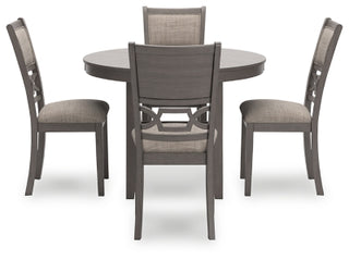 Wrenning Dining Table and 4 Chairs (Set of 5)