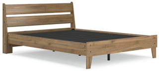 Deanlow Queen Platform Panel Bed