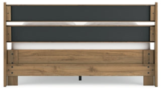 Deanlow Queen Platform Panel Bed