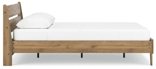 Deanlow Queen Platform Panel Bed