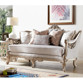 Aconitum 4-door Mirrored Storage Accent Cabinet Silver