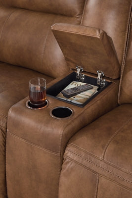 Game Plan Power Reclining Loveseat