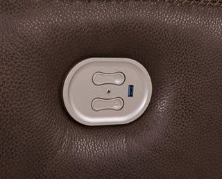 Alessandro Power Reclining Loveseat with Console