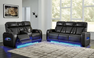 Boyington Power Reclining Sofa, Loveseat and Recliner