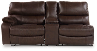 Family Circle Left-Arm Facing Power Reclining Loveseat with Console