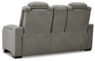 The Man-Den Power Reclining Loveseat and Recliner