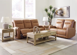 Tryanny Power Reclining Sofa and Loveseat
