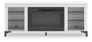 Brollevi 60" TV Stand with Electric Fireplace