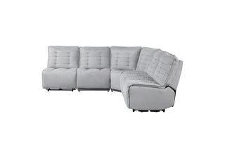 BUILD IT YOUR WAY U6066 GREY 3 POWER SECTIONAL