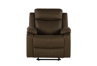 U6026 DARK BROWN 5 GLIDER RECLINER