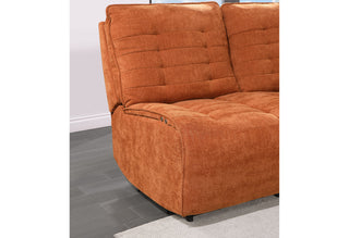 BUILD IT YOUR WAY U6066 RUST 3 POWER SOFA