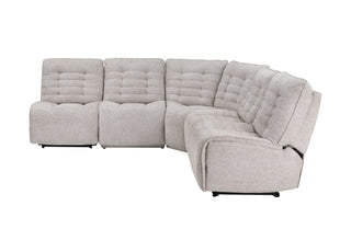 BUILD IT YOUR WAY U6066 CREAM 3 POWER SOFA