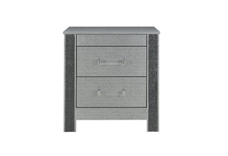LOGAN SILVER NIGHTSTAND