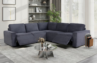 U8177 CHARCOAL SECTIONAL