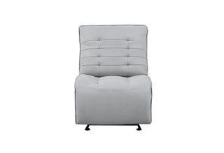BUILD IT YOUR WAY U6066 GREY ARMLESS GLIDER CHAIR
