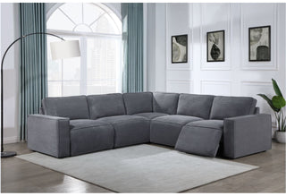 U8177 CHARCOAL RIGHT SIDE FACING POWER RECLINER