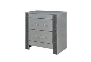 LOGAN SILVER NIGHTSTAND