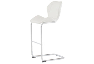 D1446 WHITE BAR STOOL