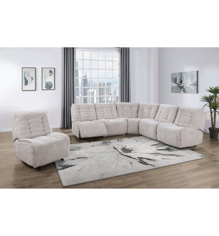 U6066 CREAM SECTIONAL W/ AG